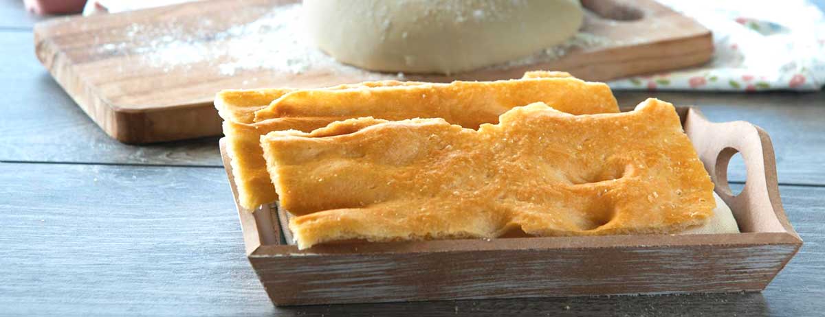 Focaccia Croccante ricetta naturale