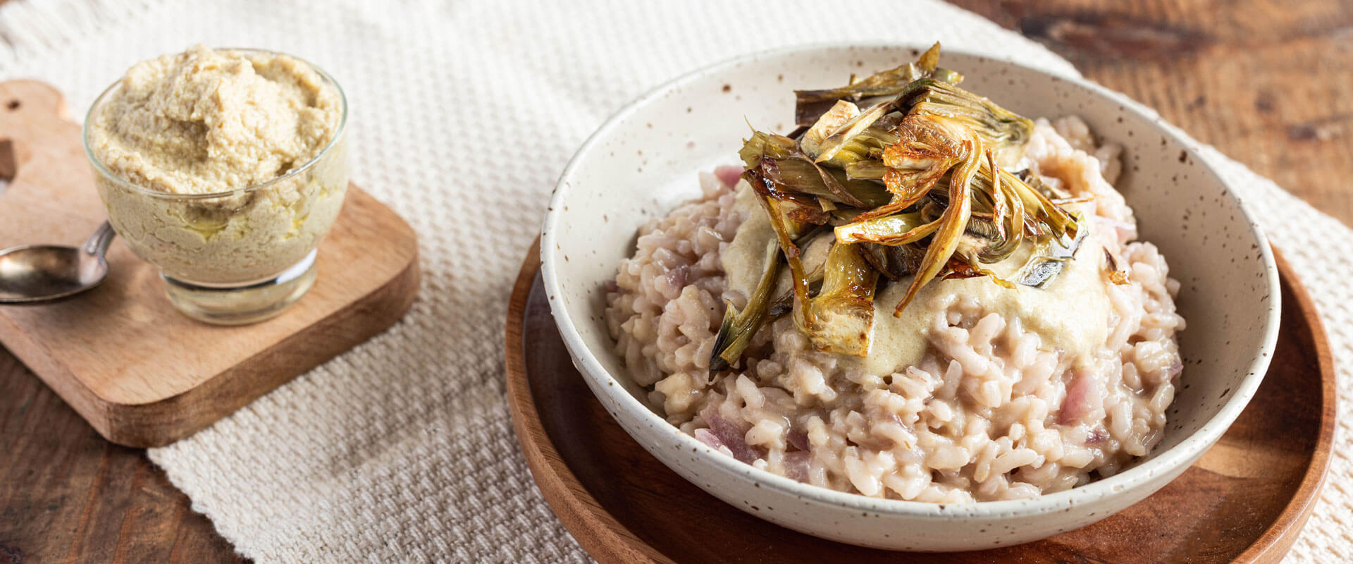 Risotto con crema di carciofi – Carli