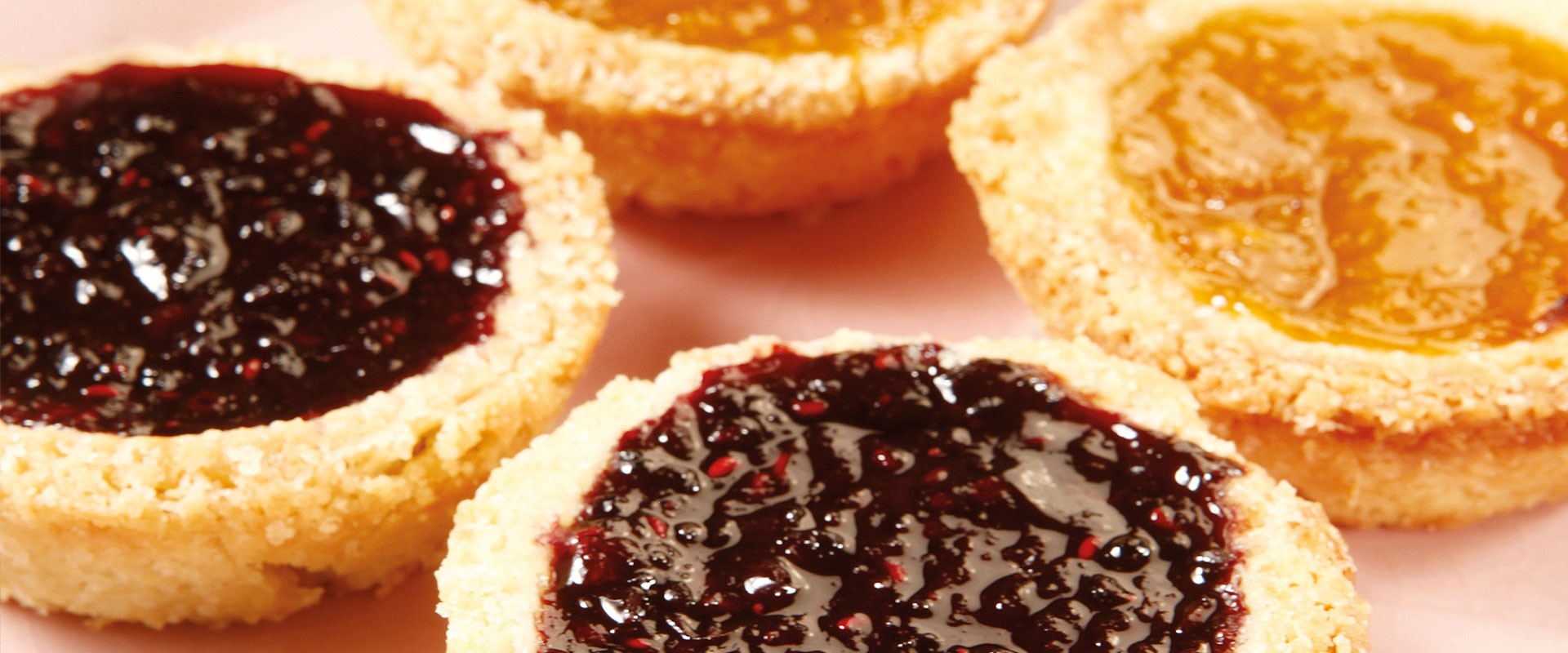 Tartellette alla crema di frutta